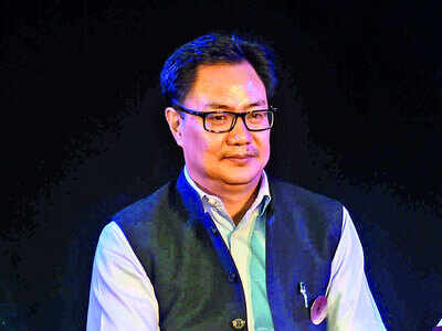 Kiren Rijiju. (TOI Photo)