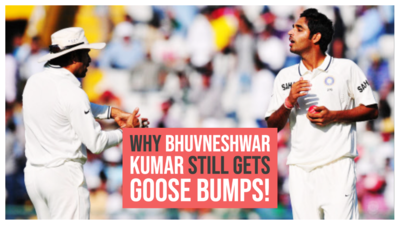 Getting Sachin Tendulkar out for a duck still gives me goose bumps: Bhuvneshwar Kumar