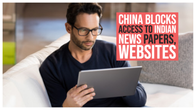 China takes on India, blocks access to newspapers, websites