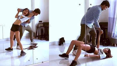 Alaya F and her dance partner's reactions in this video will leave you ROFL