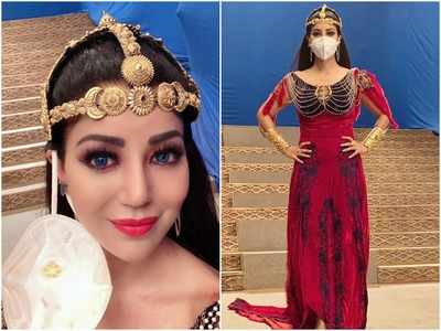 Debina Bonnerjee shares first-hand experience of her first day back on shoot of Aladdin