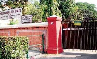 A view of Sawai Man Singh Vidyalaya in city. The ‘Covid scholarship’ for all students would cost the school around Rs 5 crore in the academic year