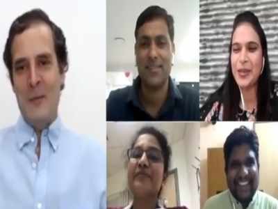 National Doctor's Day: Rahul Gandhi interacts with Indian nurses working against Covid-19 across world