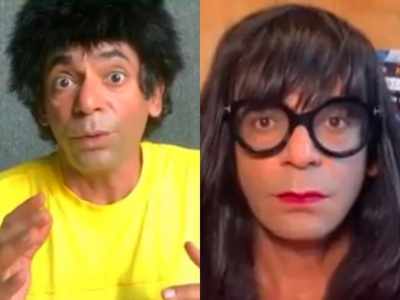 Sunil Grover becomes 'badmaash bacha' Tinku in virtual classes; pretends the screen is frozen, watch the hilarious video