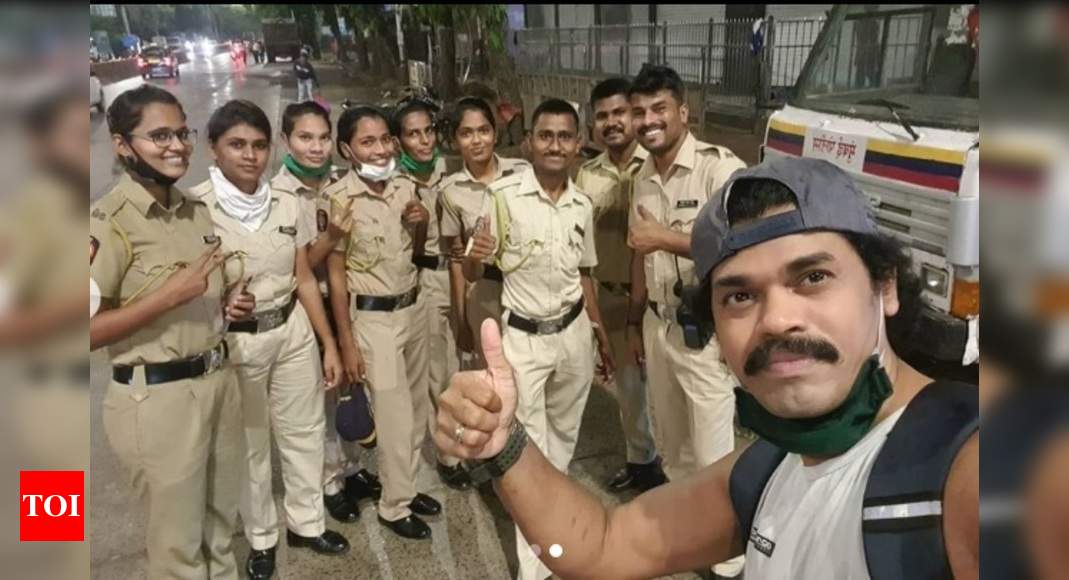 Actor Siddharth Jadhav Salutes The Policemen For Their Hard Work