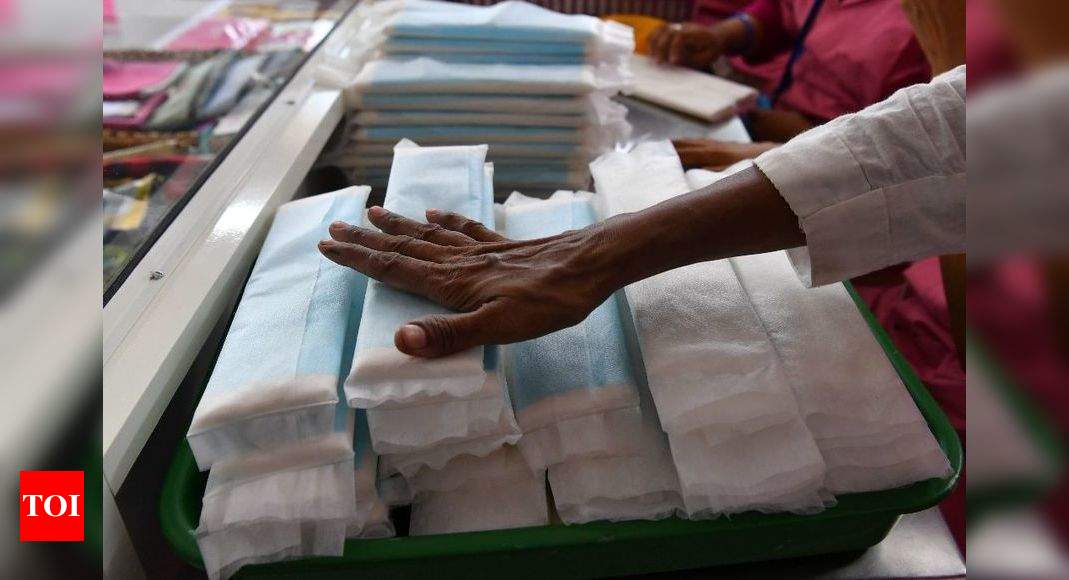 Due Process Must To Declare Sanitary Pads As Essential Item India News Times Of India