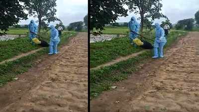 Shocking! Inhumane burial video surfaces from Karnataka’s Yadgir