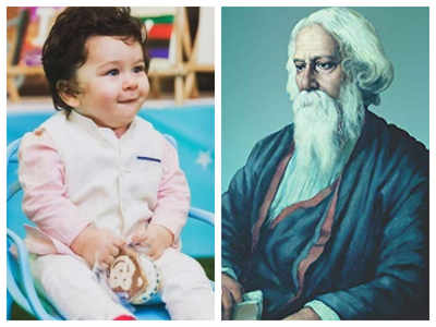 Did you know that Taimur Ali Khan is related to Nobel Laureate Rabindranath Tagore?