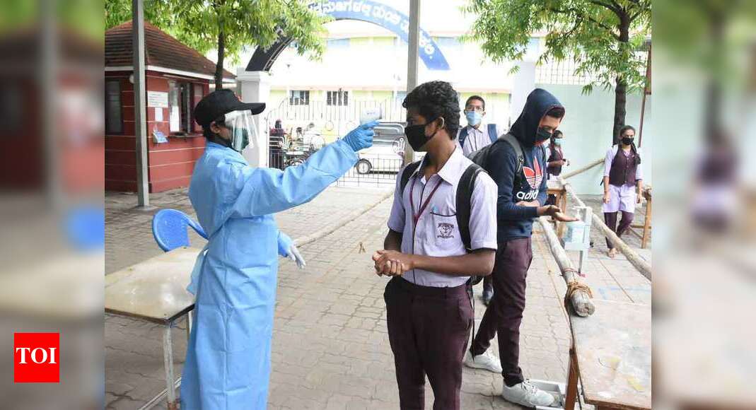Class 10 students screened before SSLC exam in Kalburgi – Times of India