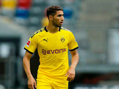 Achraf Hakimi Joins Inter Milan From Real Madrid Football News Times Of India