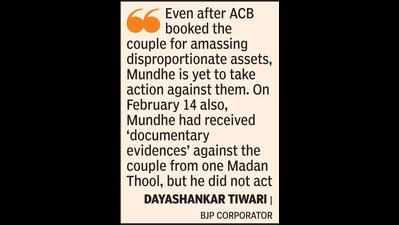 Mundhe protecting NMC’s ‘tainted’ doc couple: Tiwari