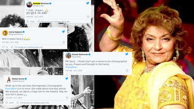 Veteran choreographer Saroj Khan dies at 71, Akshay Kumar to Amitabh Bachchan and Subhash Ghai to Rakul Preet Singh, celebrities mourn legend’s demise