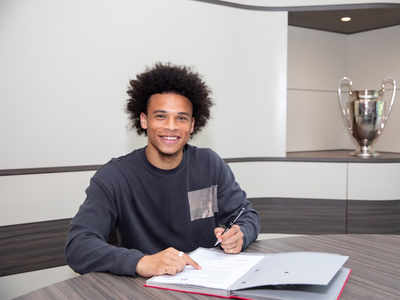 Leroy Sane targets Champions League glory after signing for Bayern Munich