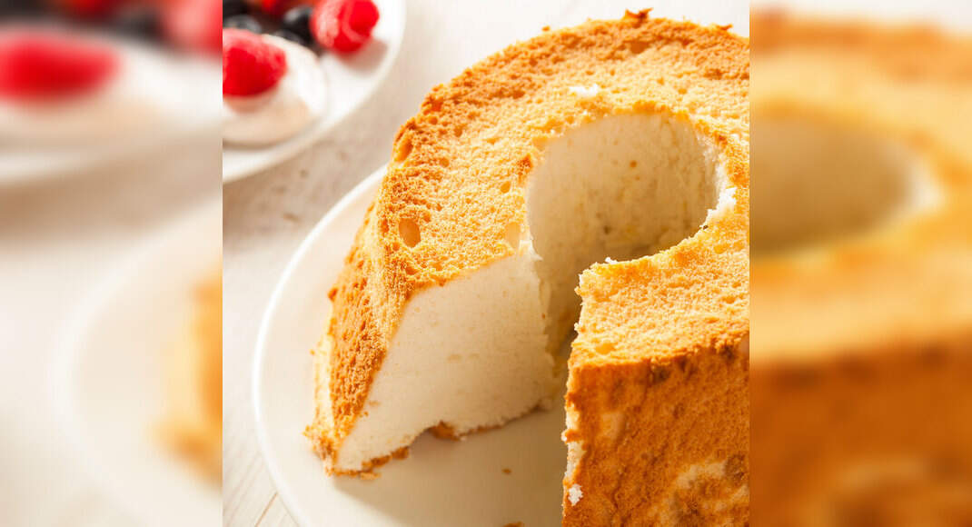 Angel Food Cake Recipe: How to Make Angel Food Cake Recipe | Homemade Angel Food Cake Recipe