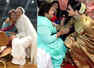 Watch:When Rekha bowed down to greet Saroj
