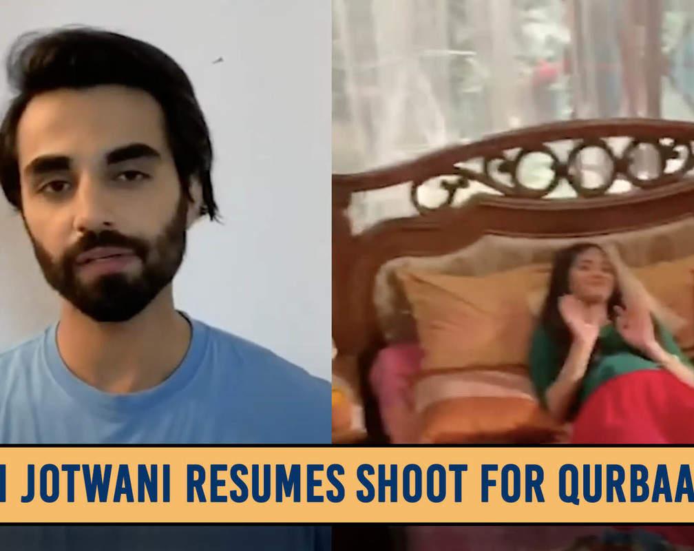 
Karan Jotwani resumes shoot for Qurbaan Hua, says they are being more vigilant
