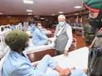 PM Modi meets soldiers injured in Galwan Valley clash