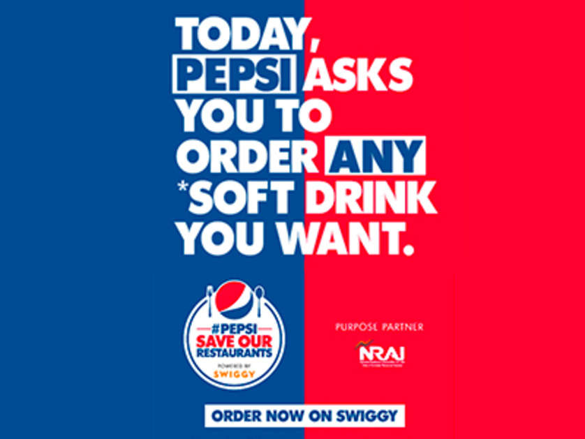 Pepsi collaborates with NRAI and Swiggy to support the restaurant community