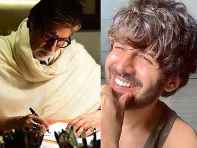 Amitabh Bachchan pens a note asking to "bring back hand writing"; Kartik Aaryan comments, "Main Doctor family se hoon sir"