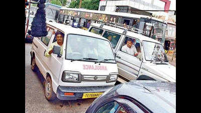 Telangana: 90% private ambulances lack even basic equipment