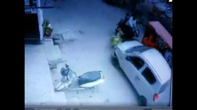 Drunk businessman runs over woman in crowded Chilla village, arrested