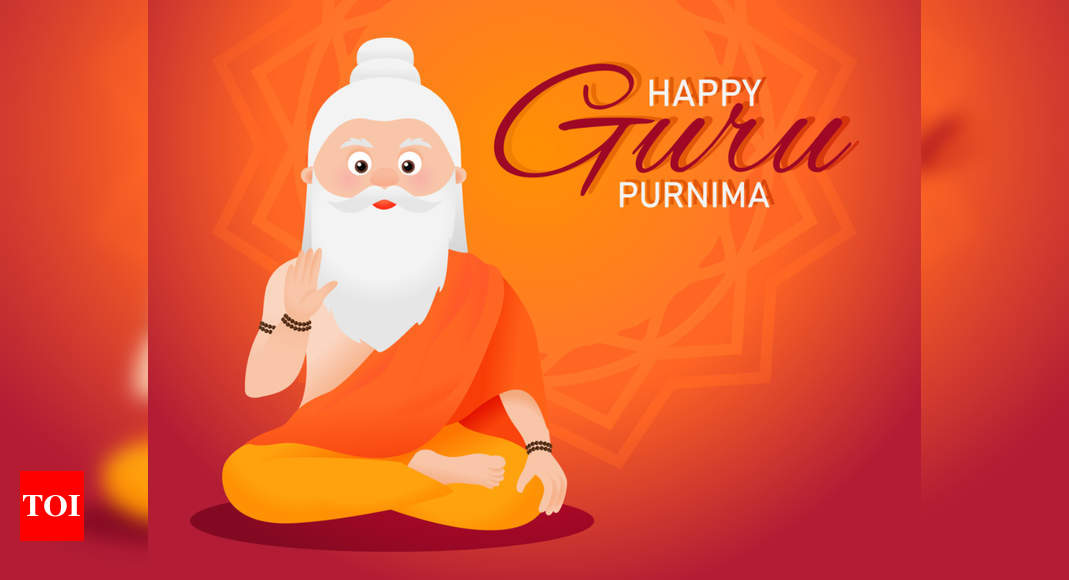 Honoring celebration guru purnima card background 9223062 Vector Art at  Vecteezy