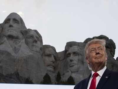 At Mount Rushmore, Trump digs deeper into nation's divisions