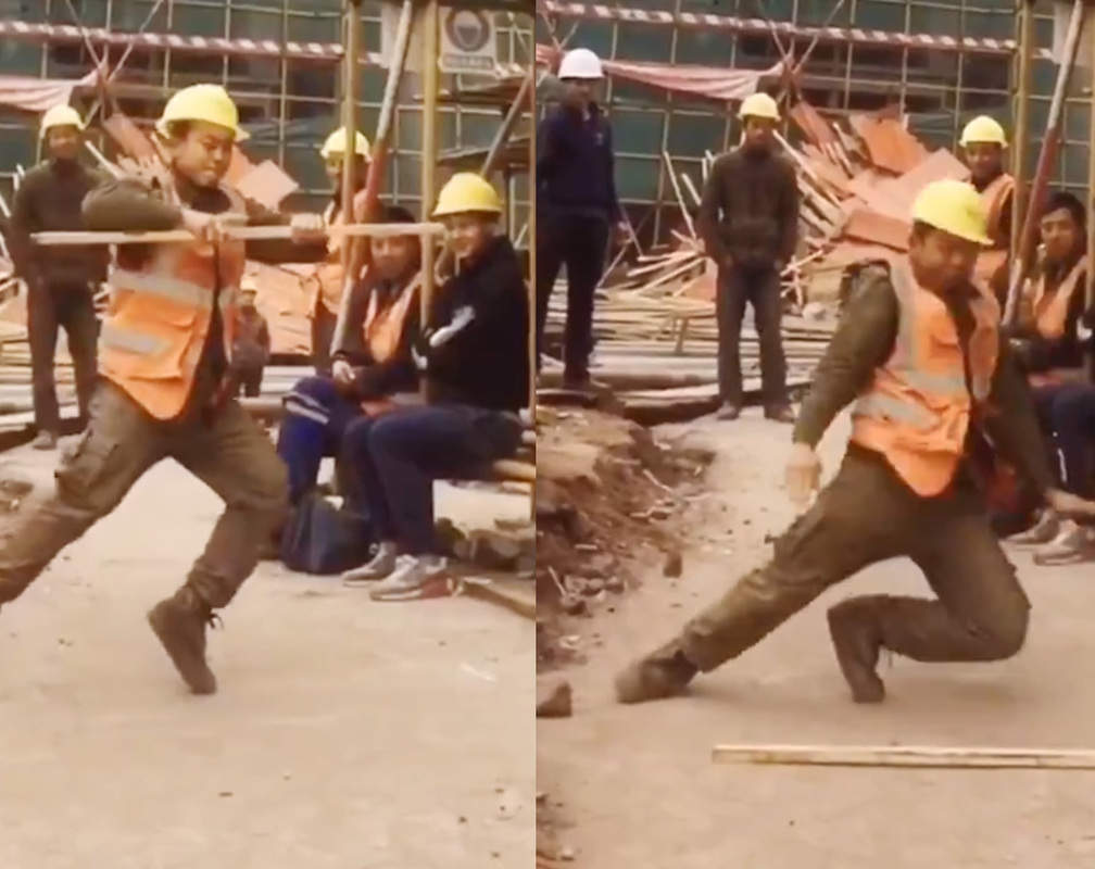 
This worker's dancing skills will blow your mind
