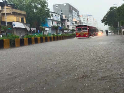 Rain In Mumbai: Roads Waterlogged As Heavy Rain Drenches Mumbai, More 