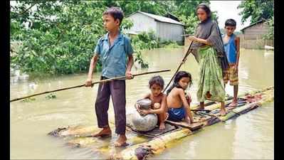 Two more deaths take Assam flood toll to 37, over 10L people affected