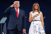 Donald Trump celebrates US Independence Day amid protests