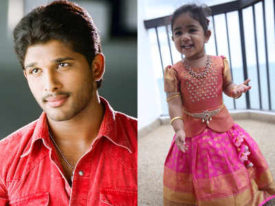Allu Arjun shares an adorable picture of daughter Arha
