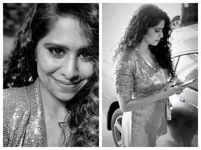 Photos: Sai Tamhankar looks absolutely gorgeous in THIS shimmery silver