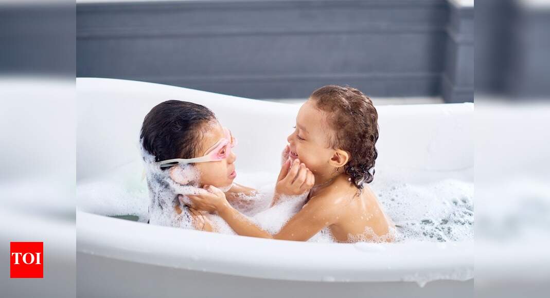 What is the right age for kids to stop bathing together? Times of India
