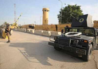 Rocket fired toward US Embassy in Iraq injures child