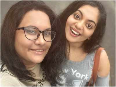 Can you guess the actor posing with Ahaana Krishna in her latest selfie?