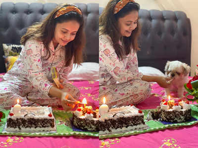 Devoleena Bhattacharjee completes nine years in the industry; receives cakes and flowers from fans