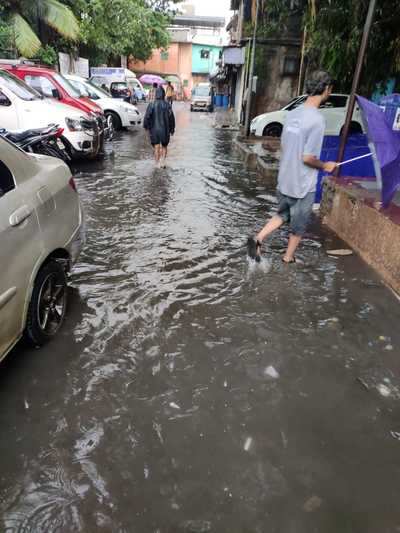 Water logging due to BMC's negligence