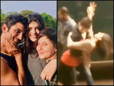 Sushant Singh Rajput and Sanjana Sanghi dancing to ‘Kabhi Kabhi Aditi’ in THIS throwback video will bring a smile on your face – watch