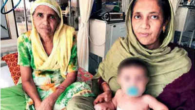 Ahmedabad: Baby without food pipe survives on dadis’ love