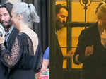 Keanu Reeves and girlfriend Alexandra Grant enjoy dinner with 'Matrix 4' co-stars