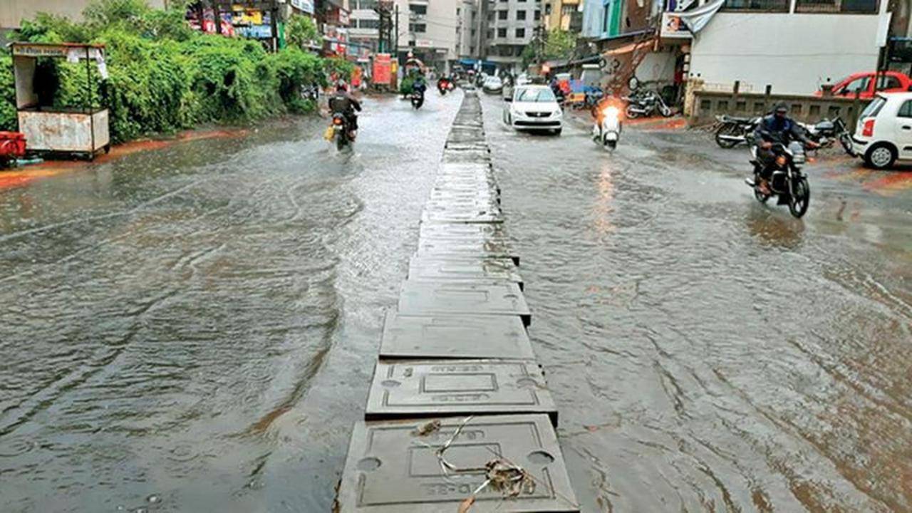 Heavy rain lashes Navsari, Valsad districts | Surat News - Times of India