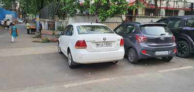 Cars Parked in Haphazardly - Times of India