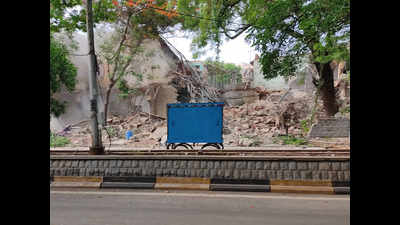 Telangana old secretariat complex demolition begins