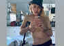Madonna goes topless for a mirror selfie