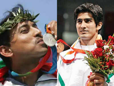 Watching Rajyavardhan Singh Rathore on the podium inspired me to win Olympic medal: Vijender Singh