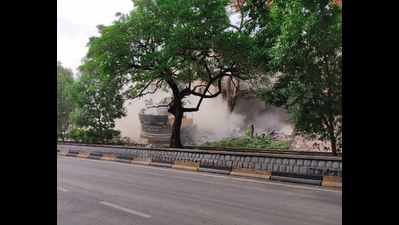 No use of implosion technology, Telangana secretariat buildings demolition done manually