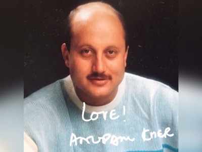 Anupam Kher shares his fantasy of sending autographed pics like in the old days