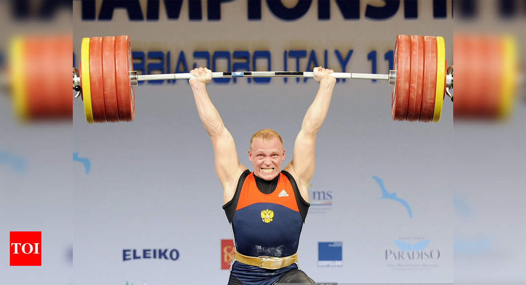 Russian Weightlifter Andrei Demanov Suspended For Doping More Sports News Times Of India