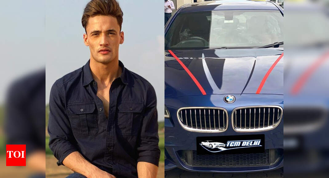 Bigg Boss 13's Asim Riaz purchases his 'dream' car; see pics of the ...